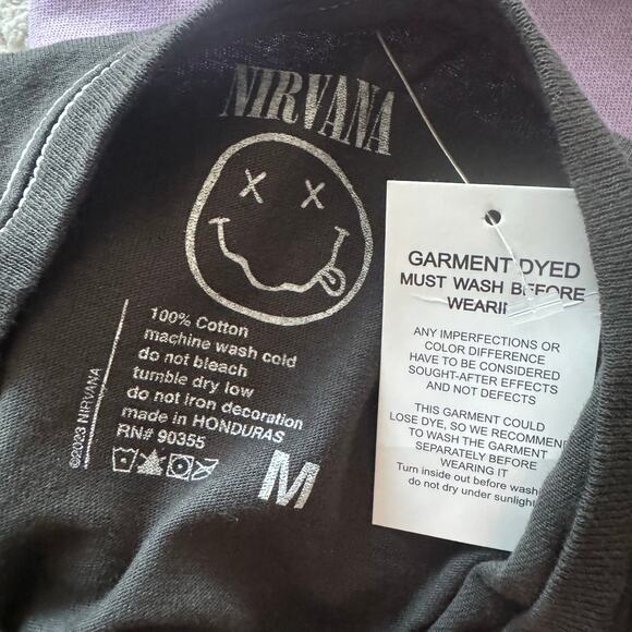 Nirvana Smile Band Tee - Picture 5 of 5